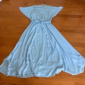 Light Blue Gown size 4